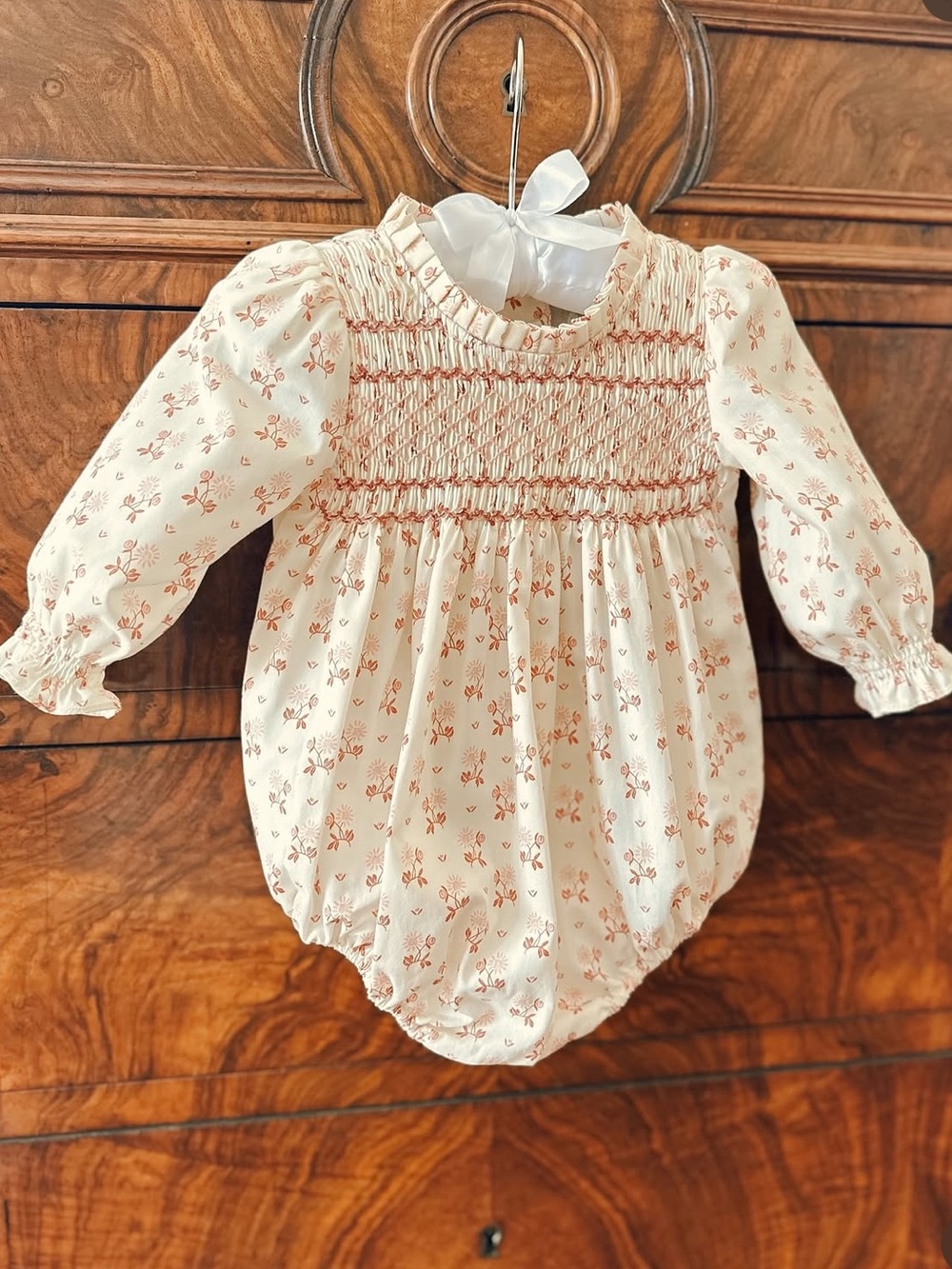 NWT Edgehill Kristin Ellen Hockman smocked bubble